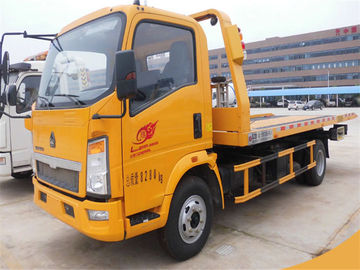 Κίνα 4X2 μικρό επίπεδης βάσης φορτηγό 3 τόνος 2 ρυμούλκησης άξονες 6 ρόδες για το Συμβούλιο Πολιτιστικής Συνεργασίας Sinotruk HOWO εγκεκριμένες προμηθευτής