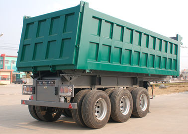Κίνα 3 ρυμουλκό 26M3 φορτηγών απορρίψεων αξόνων - 30M3 χρώμα 45 τόνου που προσαρμόζεται για το μετάλλευμα προμηθευτής