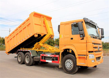 Κίνα Δεξί φορτηγό συμπιεστών απορριμάτων φορτηγών 15t 20t απορριμάτων ανελκυστήρων γάντζων Drive HOWO 6X4 προμηθευτής