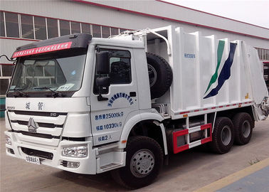 Κίνα Το φορτηγό 16 συμπιεστών απορριμάτων SINOTRUK HOWO 6X4 cbm 10 ρόδες για τα απόβλητα συλλέγει προμηθευτής