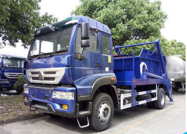 Κίνα Φορτηγό απορριμάτων βραχιόνων ταλάντευσης SINOTRUK HOWO 4X2 5CBM για αστικό καθαρό επάνω απορριμάτων προμηθευτής