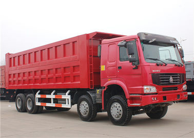 Κίνα 12 φορτηγό απορρίψεων πολυασχόλων HOWO 8x4 50 τόνος μεγάλη περιεκτικότητα 3 άξονες ISO 9001 40 τόνου επικυρωμένοι προμηθευτής