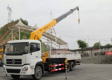 Κίνα Dongfeng LHD 6x4 φορτηγό γερανών 15 τόνου, φορτηγό κινητών γερανών με τον τηλεσκοπικό βραχίονα προμηθευτής
