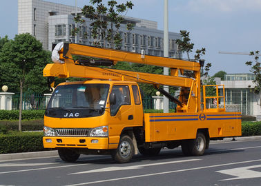 Κίνα Φορτηγό 4x2 λειτουργίας μεγάλου υψομέτρου της JAC ύψος εργασίας 12 - 25 μ για τον καθαρισμό προμηθευτής