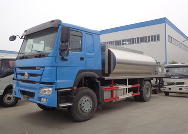 Κίνα Φορτηγό 4x2 6x4 8x4 μπαλωμάτων ασφάλτου HOWO 10MT με τη δεξαμενή αργιλίου ανοξείδωτου προμηθευτής