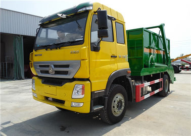 Κίνα Υδραυλικός τύπος βραχιόνων ταλάντευσης φορτηγών 10cbm συμπιεστών απορριμάτων φορτωτών Homan 4x2 220hp 10m3 Sinotruk προμηθευτής