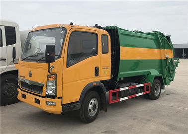 Κίνα Το φορτηγό συλλεκτών αποβλήτων φορτηγών 5tons συμπιεστών απορριμάτων HOWO 4X2 8m3 συμπίεσε το φορτηγό απορριμάτων προμηθευτής