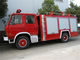 Επαγγελματικό 4x2 4000 νερού πυροσβεστών λίτρα φορτηγών 4m3 TS16949 διάσωσης εγκεκριμένων προμηθευτής