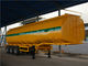 Ρυμουλκό 3 άξονας 45000 φορτηγών πετρελαιοφόρων ημι ρυμουλκό βυτιοφόρων καυσίμων χάλυβα άνθρακα Λ 50M3 50cbm προμηθευτής