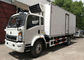4X2 3 κατεψυγμένο τόνος φορτηγό κιβωτίων/φορτηγό παράδοσης ψυκτήρων για το cOem φαρμάκων διαθέσιμο προμηθευτής