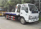 Μικρό φορτηγό ρυμούλκησης ISUZU 4x2, 6 ρόδες επίπεδης βάσης φορτηγό Wrecker 3 τόνου για δύο/τρία αυτοκίνητα προμηθευτής