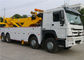 Το επαγγελματικό φορτηγό 8x4 371hp 40T 12 ρυμούλκησης Wrecker κυλά 40 εμπορικών τόνους φορτηγών ρυμούλκησης προμηθευτής