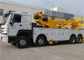 Το επαγγελματικό φορτηγό 8x4 371hp 40T 12 ρυμούλκησης Wrecker κυλά 40 εμπορικών τόνους φορτηγών ρυμούλκησης προμηθευτής