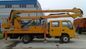 Φορτηγό 4x2 λειτουργίας μεγάλου υψομέτρου της JAC ύψος εργασίας 12 - 25 μ για τον καθαρισμό προμηθευτής