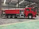Ευρο- ΙΙ φορτηγό διάσωσης πυρκαγιάς αφρού νερού φορτηγών 7000l προσβολής του πυρός 4x2 Sinotruk προμηθευτής