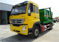 Υδραυλικός τύπος βραχιόνων ταλάντευσης φορτηγών 10cbm συμπιεστών απορριμάτων φορτωτών Homan 4x2 220hp 10m3 Sinotruk προμηθευτής