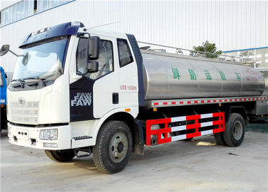 Κίνα FAW 4x2 6 κυλά το φορτηγό μεταφορών γάλακτος, φορτηγό βυτιοφόρων γάλακτος 8000L - 10000L προμηθευτής