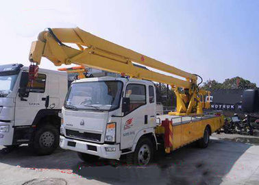 Κίνα Εναέριο φορτηγό ανελκυστήρων Howo Sinotruk, 8 - 24 ύψους εναέριων μέτρα φορτηγών κάδων προμηθευτής