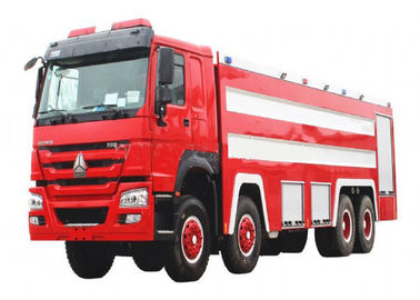 Κίνα Αφρός φορτηγών 20m3 προσβολής του πυρός Sinotruk HOWO 8x4 και πραγματικά πυροσβεστικά οχήματα νερού προμηθευτής