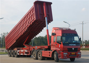 Κίνα Ρυμουλκό φορτηγών απορρίψεων τρι-αξόνων 40 τόνοι 60 Tipper τελών 35M3 ημι τόνοι ρυμουλκών για το μετάλλευμα προμηθευτής