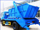 2 άξονες 8 - φορτηγό συμπιεστών αποβλήτων 10cbm, φορτηγό αποκομιδής απορριμάτων 6 ροδών προμηθευτής