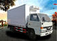 JMC 4x2 3 ψύξης κιβωτίων εύκολων τόνοι συνελεύσεων φορτηγών με τη θερμο μονάδα βασιλιάδων προμηθευτής