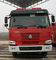 Φορτηγό πυροσβεστικών αντλιών νερού και αφρού, HOWO βαριά δεξαμενή νερού πυροσβεστικών οχημάτων διάσωσης 290 HP προμηθευτής