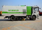 Φορτηγό οχημάτων αποκομιδής απορριμμάτων τεσσάρων σκουπών, κενό φορτηγό οχημάτων αποκομιδής απορριμμάτων οδών για τον οδικό καθαρισμό προμηθευτής