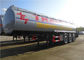 Ημι ημιρυμουλκούμενο όχημα δεξαμενών μεταφορών πετρελαίου τρι-αξόνων 33000L 33M3 ρυμουλκών βυτιοφόρων καυσίμων ανοξείδωτου προμηθευτής