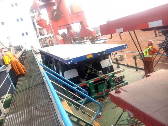 Της Κίνας διάσημο CLW ρυμουλκό φορτηγών εκσκαφέων κρεβατιών τόνου 40-60 επίπεδο και χαμηλά επίπεδης βάσης ρυμουλκά