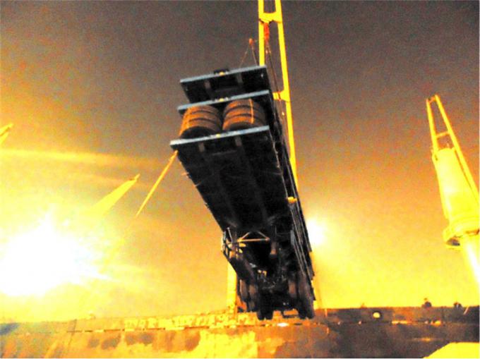 Της Κίνας διάσημο CLW ρυμουλκό φορτηγών εκσκαφέων κρεβατιών τόνου 40-60 επίπεδο και χαμηλά επίπεδης βάσης ρυμουλκά